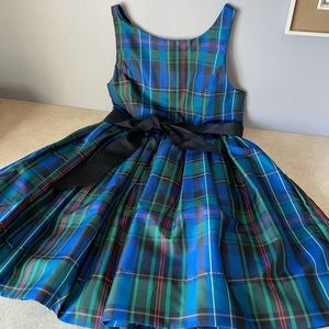 Ralph Lauren size 10 girls dress rear button up 👗